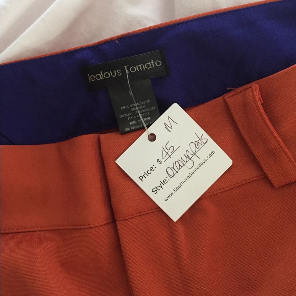 Burnt orange pants - Picture 2 of 4